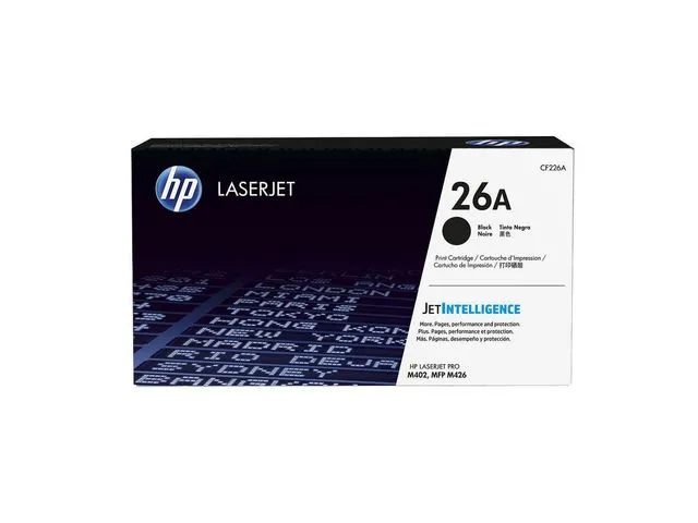 HP Toner HP CF226A 3.1K sort