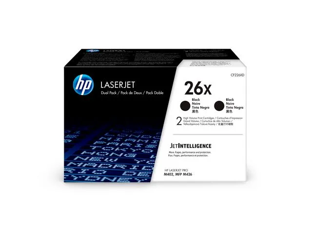 HP Toner HP CF226XD No 26X Sort (2)