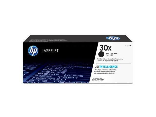 HP Toner HP CF230X 30X 3.5K Sort