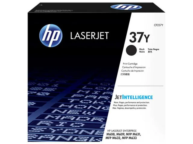 HP Toner HP CF237Y No 37Y Sort