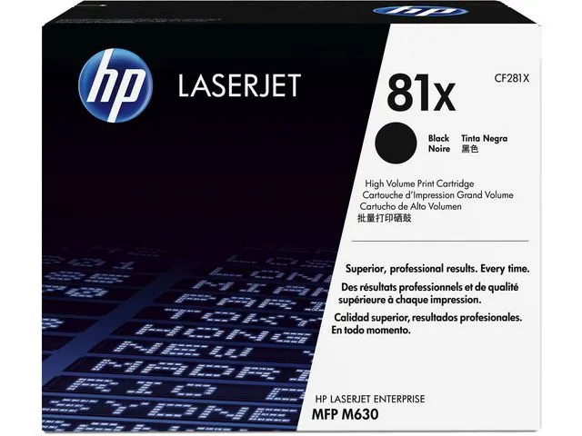HP Toner HP CF281X 25K sort