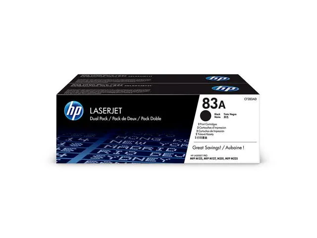 HP Toner HP CF283AD 83A sort (2)