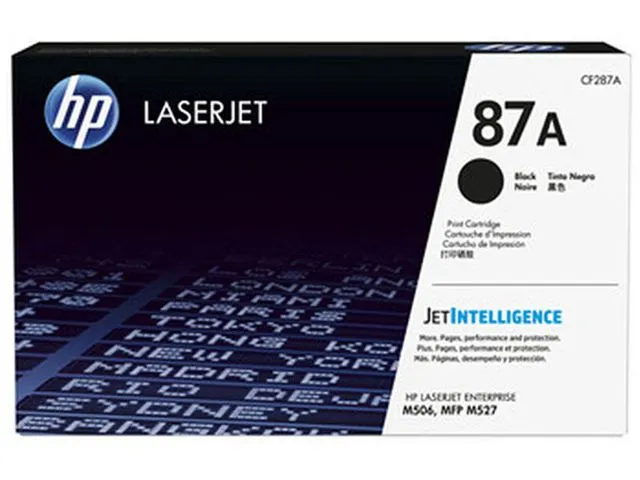 HP Toner HP CF287A 8550 sort