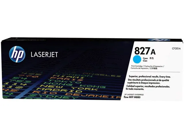 HP Toner HP CF301A 827A 32K cyan