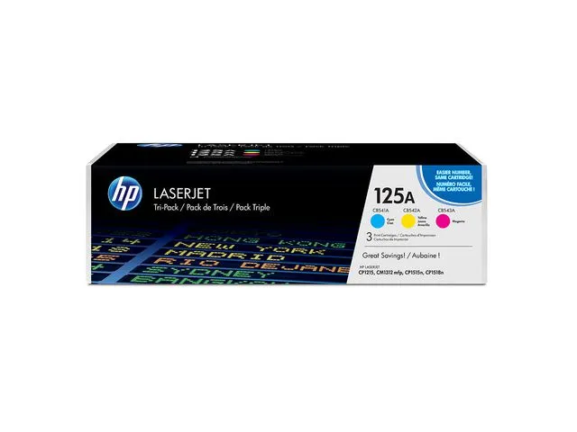 HP Toner HP CF373AM 125A C/M/Y (3)