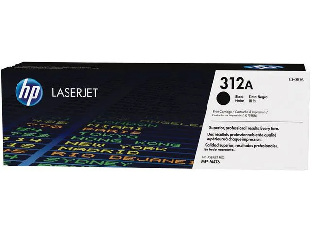 HP Toner HP CF380A 312A 2280 sort