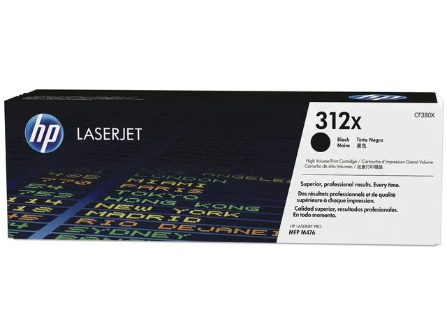 HP Toner HP CF380X 312X sort