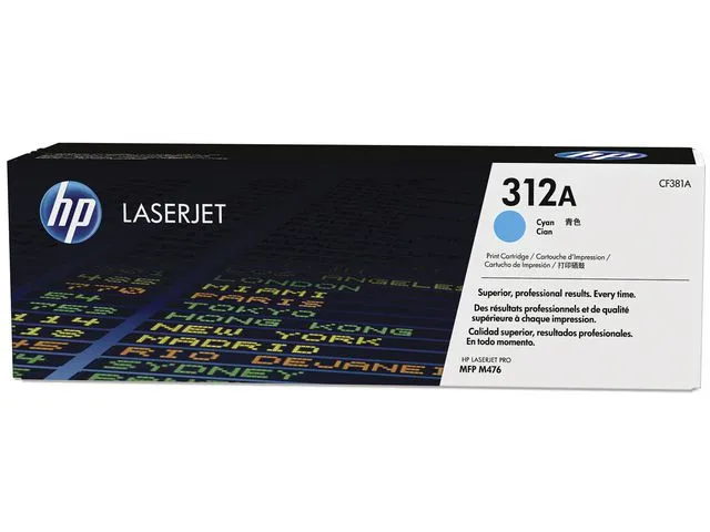 HP Toner HP CF381A 312A blå
