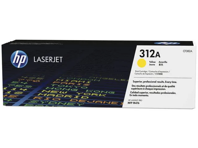 HP Toner HP CF382A 312A gul