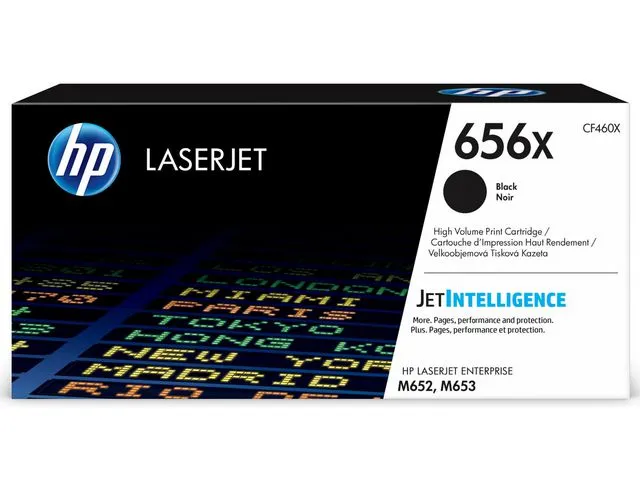 HP Toner HP CF460X 656X 27K Sort