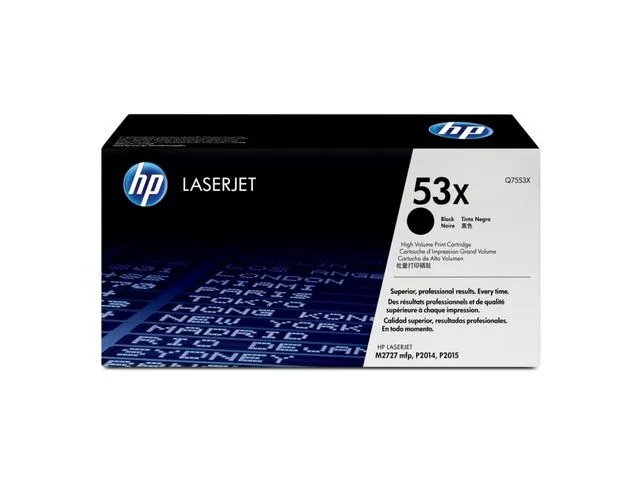 HP Toner Q7553X 7K sort