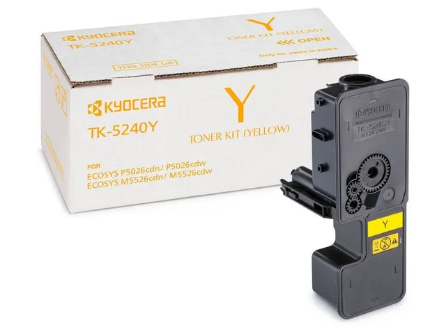 KYOCERA Toner KYOCERA TK-5240Y 3K gul