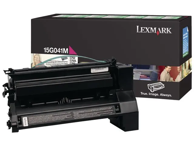 Lexmark toner, 12A8244, T630, sort