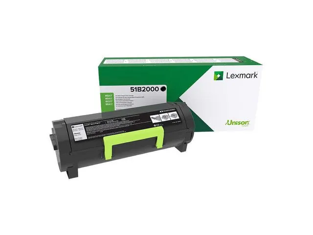 Lexmark Toner LEXMARK 51B2000 Sort
