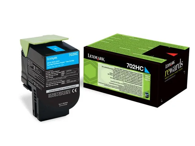 Lexmark Toner LEXMARK 70C2HC0 blå
