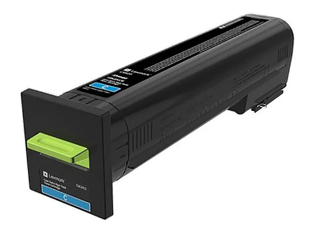 Lexmark Toner LEXMARK 72K2XCE corporate Cyan 22k