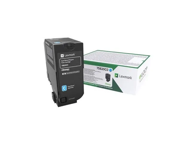 Lexmark Toner LEXMARK 75B20C0 Cyan