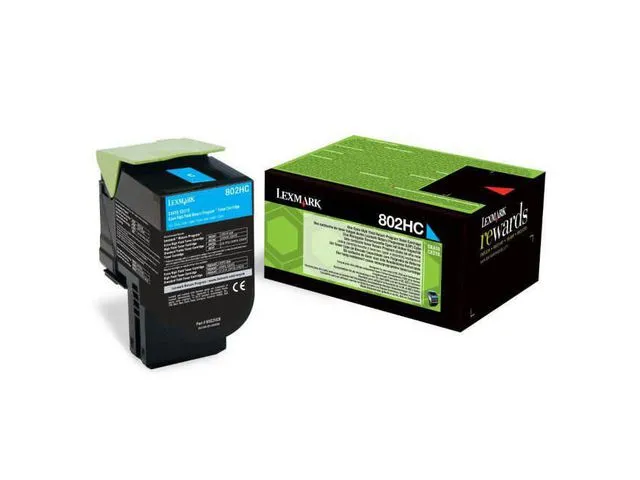 Lexmark Toner LEXMARK 80C2HC0 3K blå