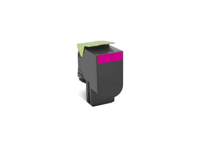 Lexmark Toner LEXMARK 80C2HM0 3K rød