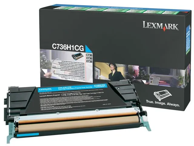 Lexmark Toner C736H1CG 10K blå