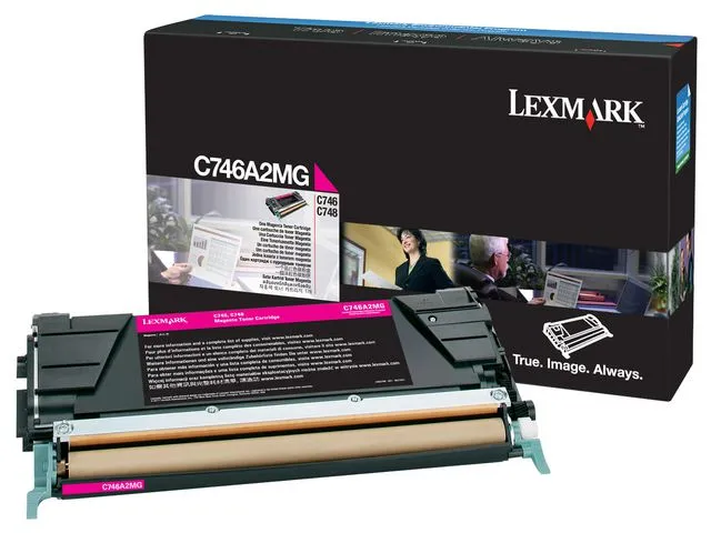 Lexmark Toner LEXMARK C746A1MG 7K rød