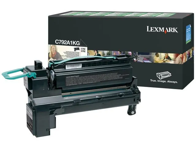 Lexmark Toner C792A1KG 6K sort