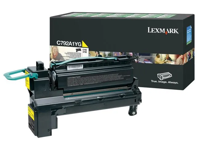 Lexmark Toner C792A1YG 6K gul