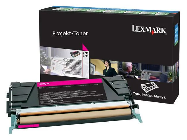 Lexmark Toner LEXMARK CC X746A3MG 7K rød