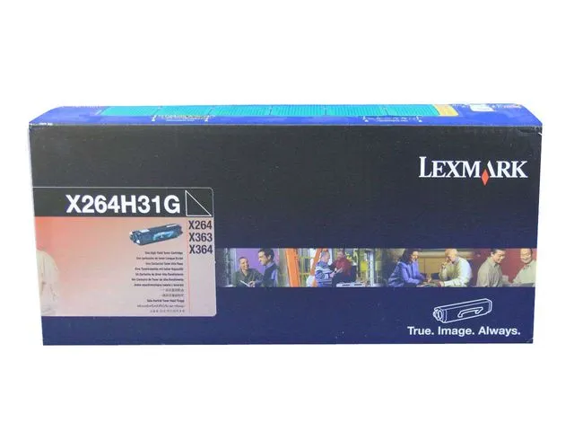 Lexmark Toner LEXMARK X264H31G 9K sort