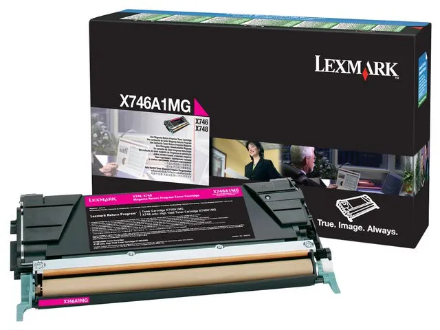 Lexmark Toner LEXMARK X746A1MG 7K rød