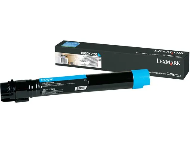 Lexmark Toner LEXMARK X950X2CG 22K blå