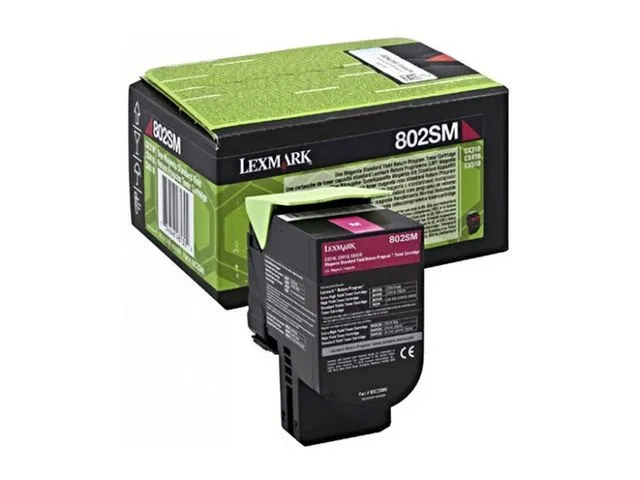 Lexmark Toner Lexmark CX310dn 80C2SME rød