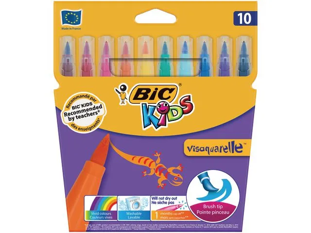 BIC® fiberpenn Akvarell ass