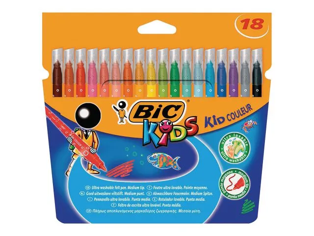 BIC® Fiberpenn Couleur ass. farger