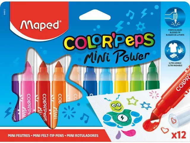 Maped Tusj MAPED Jumbo Mini
