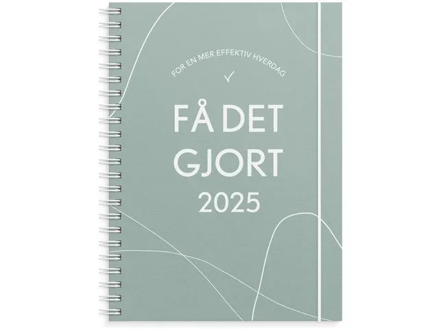 Grieg Ukekalender GRIEG A5 2025 Få Det Gjort