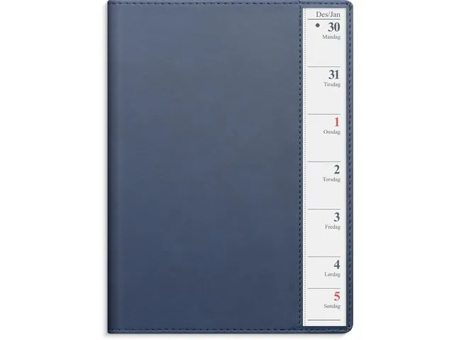 Grieg Ukekalender GRIEG Scorpio A5 2025 blå