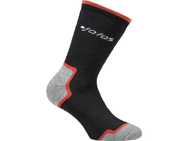 jalas® Ullsokk JALAS 8222 str. 36-38 svart/rød