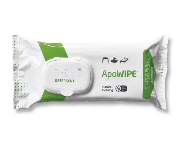 Våtserviett ApoWIPE overflate regular