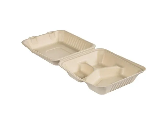 BioPak Varmmatboks Duni 505ml 3R bagasse (50)