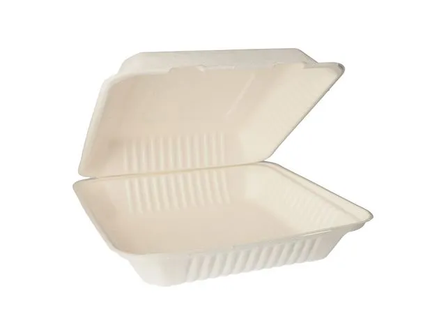 Papstar Varmmatboks PURE bagasse 1200ml (25)