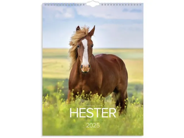 Grieg Veggkalender GRIEG 2025 Hester