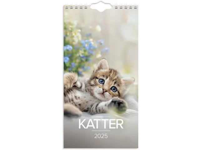 Grieg Veggkalender GRIEG 2025 Katter Mini