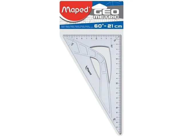 Maped Vinkel 60 grader 21 cm oppheng