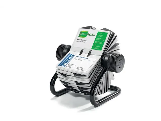 Durable Rolodex DURABLE 400kort sort