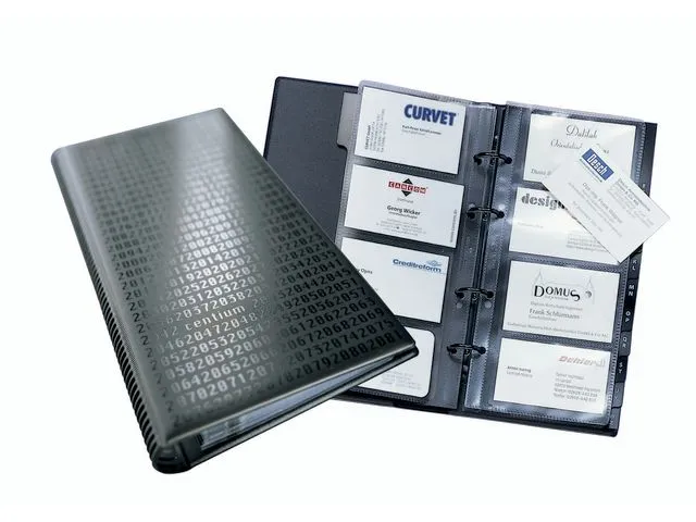 Durable Visittkortmappe DURABLE 200kort