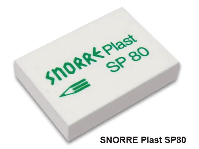 Faber-Castell Viskelær SNORRE Plast SP80