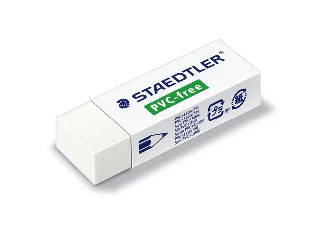 Staedtler 525 B20 viskelær 65 x 23 x 13 mm hvit