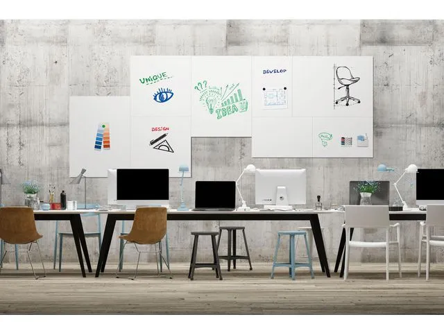 Legamaster Whiteboard LEGAMASTER BOARD-UP 75x75cm