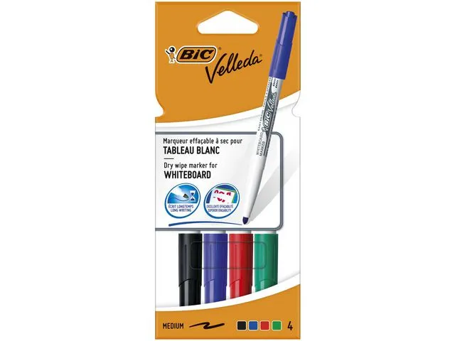 BIC® Whiteboardpenn BIC Velleda 1741 ass (4)